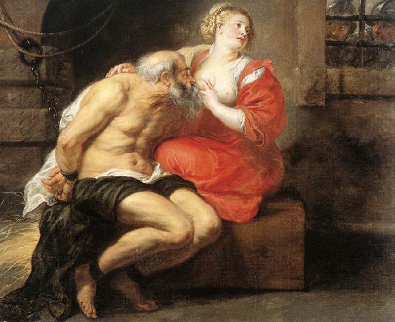 Roman Charity, Peter Paul Rubens